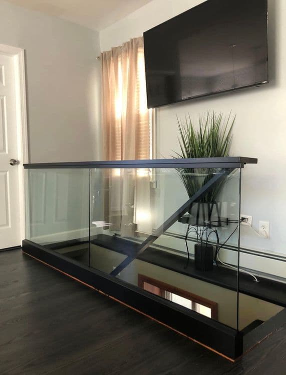 Channel Mounted Glass Railings