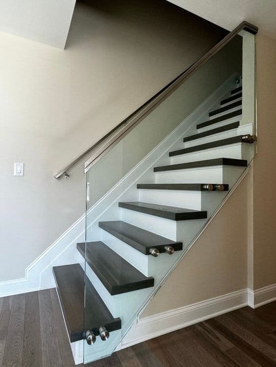 Fascia Mounted Glass Railings