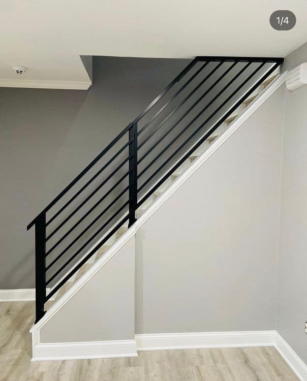 Modern Horizontal Railings